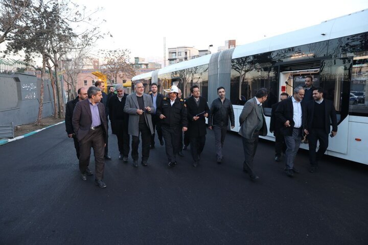 بازدید شهردار تهران