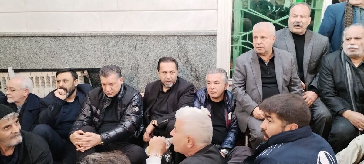 چهره های در مراسم ختم برادر دکتر محمد دادکان | از علی پروین تا علی دایی | تصاویر