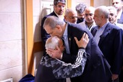 عیادت دکتر پزشکیان از جانبازان اعصاب و روان ؛ زهرا پزشکیان هم آمده بود | تصاویر