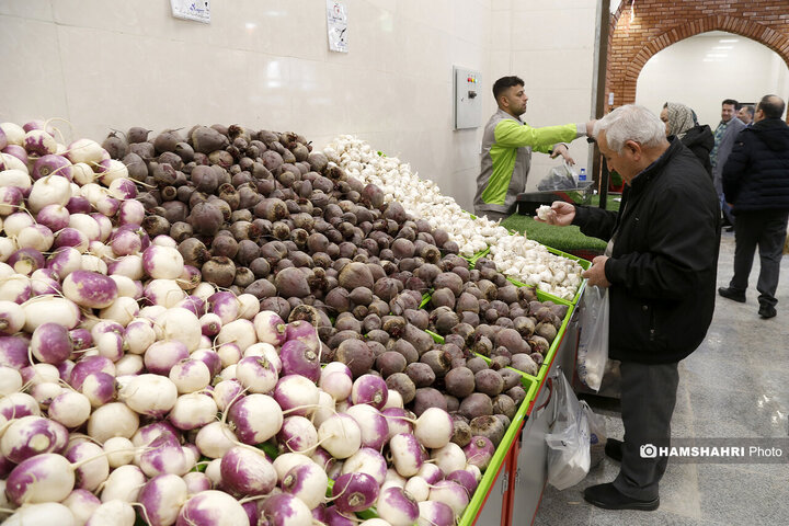 افتتاح بازار میوه وتره بار ریحانه