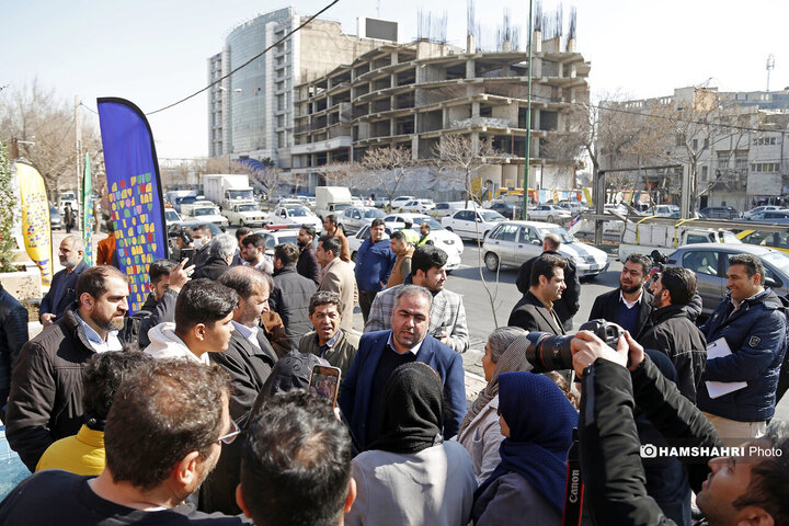 افتتاح بازار میوه وتره بار ریحانه