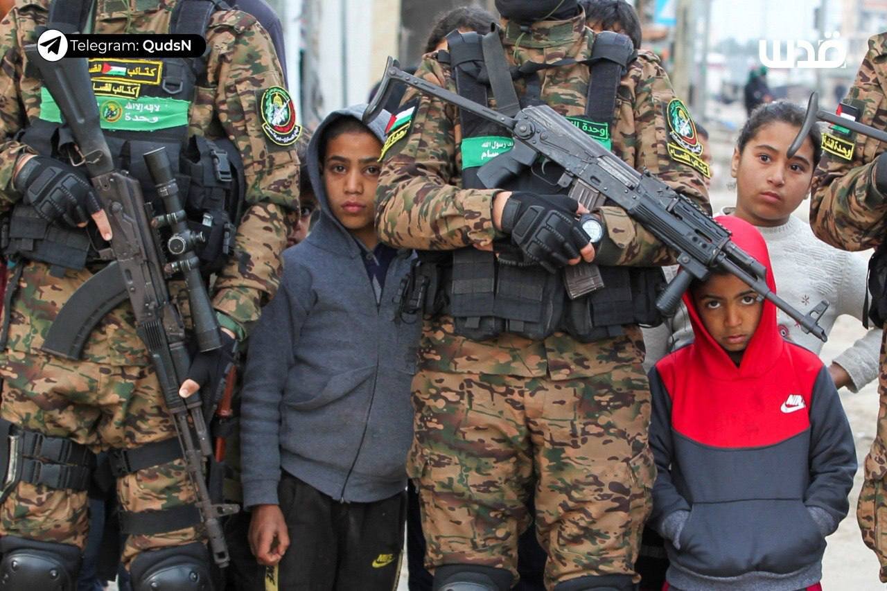 قابهایی از آمادگی نیروهای کتائب القسام برای مراسم تبادل اسرا