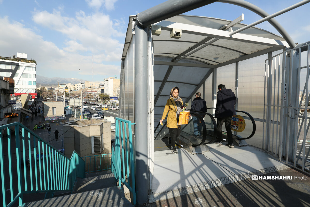 پل های عابر مکانیزه نوسازی شده در سال 1403