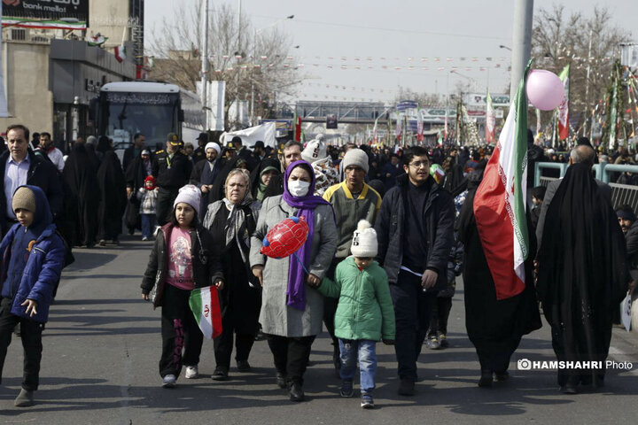 تصاویر راهپیمایی یوم الله ۲۲ بهمن ۱۴۰۳ - 1