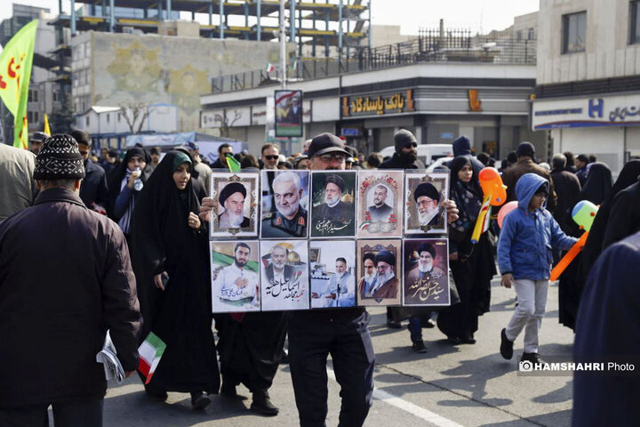 تصاویر راهپیمایی یوم الله ۲۲ بهمن ۱۴۰۳ - 1