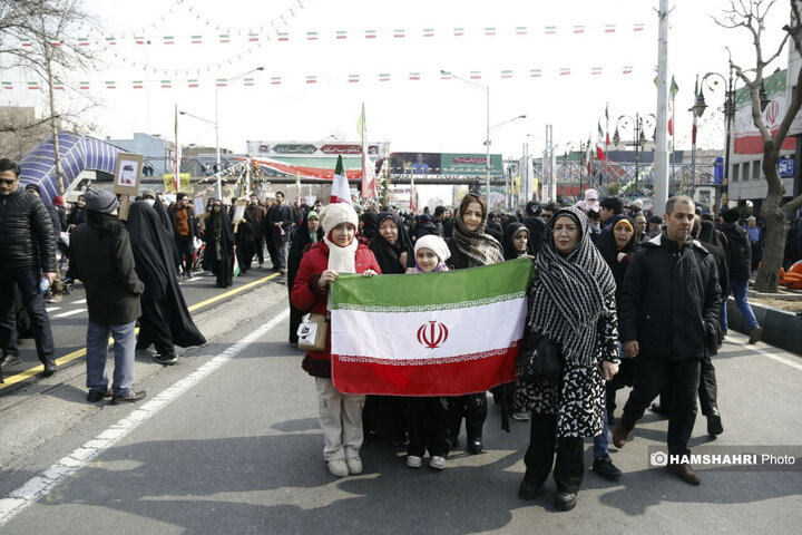 تصاویر راهپیمایی یوم الله ۲۲ بهمن ۱۴۰۳ - 1