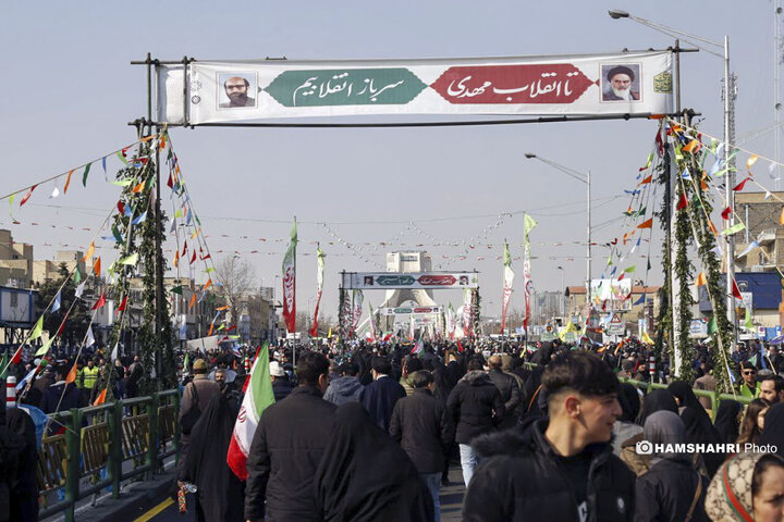 تصاویر راهپیمایی یوم الله ۲۲ بهمن ۱۴۰۳ - 1
