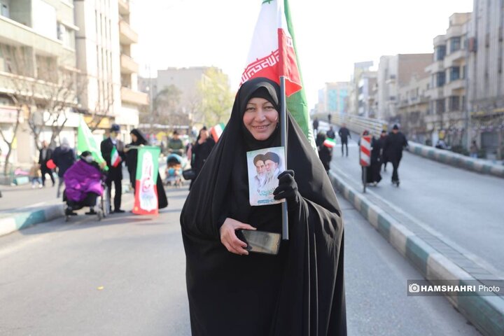 تصاویر راهپیمایی یوم الله ۲۲ بهمن ۱۴۰۳ - ۲