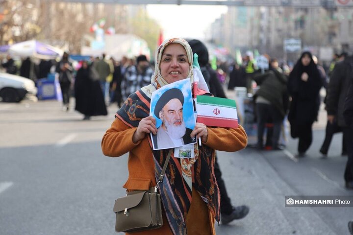 تصاویر راهپیمایی یوم الله ۲۲ بهمن ۱۴۰۳ - ۲