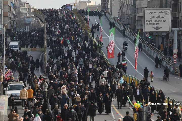 راهپیمایی چهل و ششمین سالگرد پیروزی انقلاب اسلامی