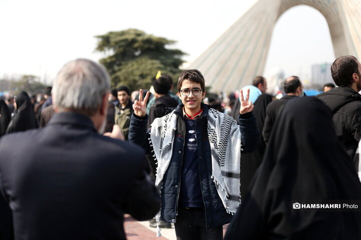 مراسم راهپیمایی ۲۲ بهمن