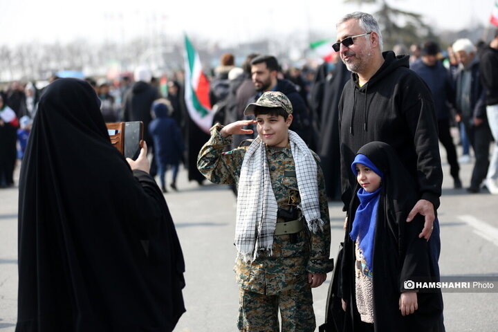 مراسم راهپیمایی ۲۲ بهمن