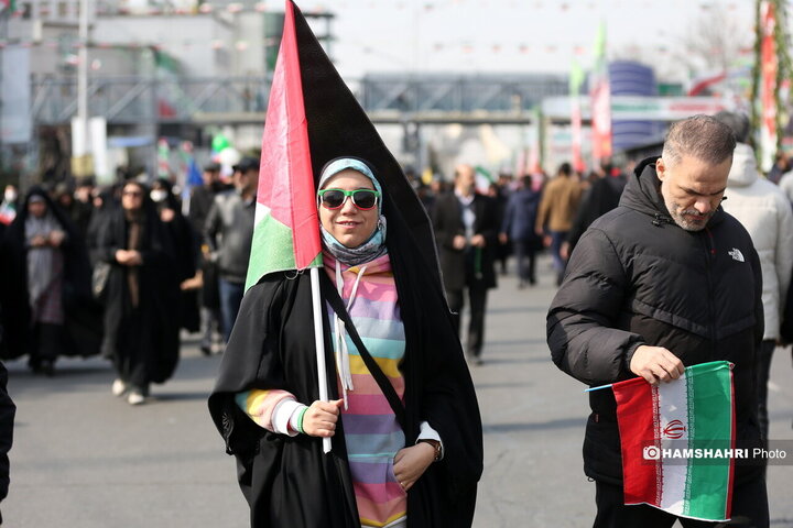 مراسم راهپیمایی ۲۲ بهمن