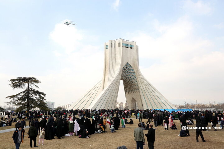 مراسم راهپیمایی ۲۲ بهمن