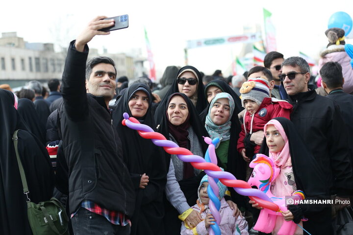 مراسم راهپیمایی ۲۲ بهمن