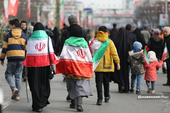 مراسم راهپیمایی ۲۲ بهمن