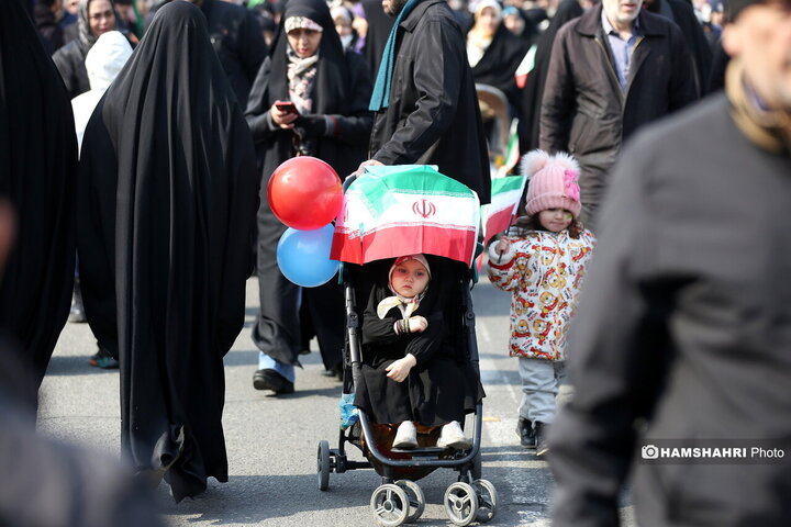 مراسم راهپیمایی ۲۲ بهمن