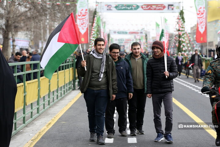 مراسم راهپیمایی ۲۲ بهمن