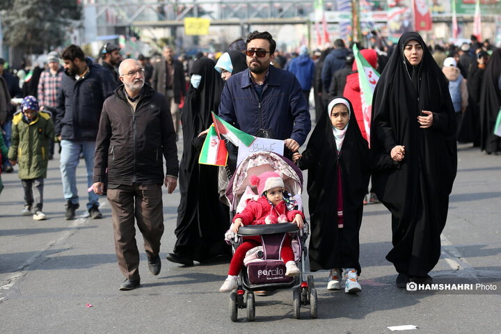 مراسم راهپیمایی ۲۲ بهمن