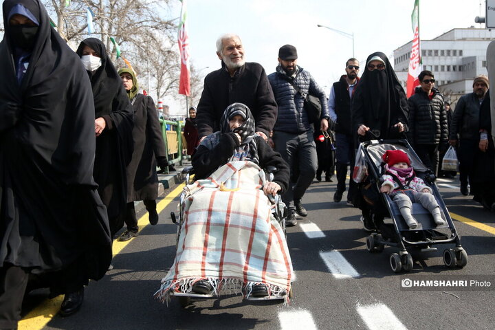 مراسم راهپیمایی ۲۲ بهمن
