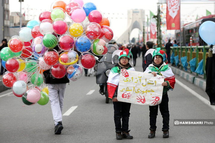 مراسم راهپیمایی ۲۲ بهمن