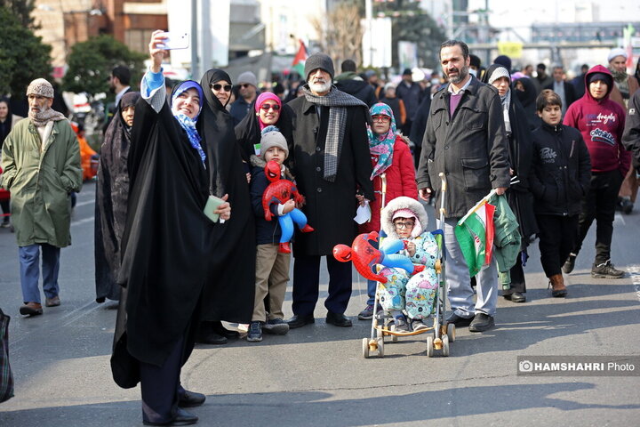 مراسم راهپیمایی ۲۲ بهمن