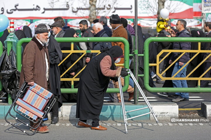 مراسم راهپیمایی ۲۲ بهمن