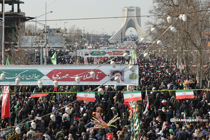 مراسم راهپیمایی ۲۲ بهمن