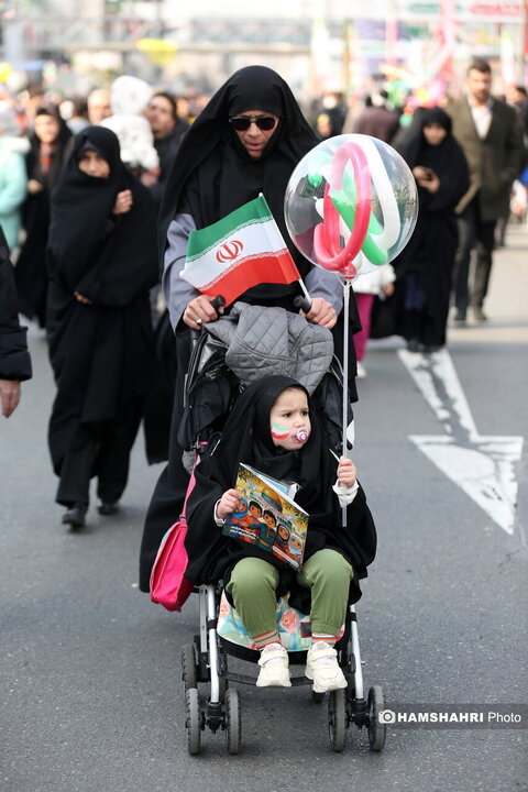 مراسم راهپیمایی ۲۲ بهمن