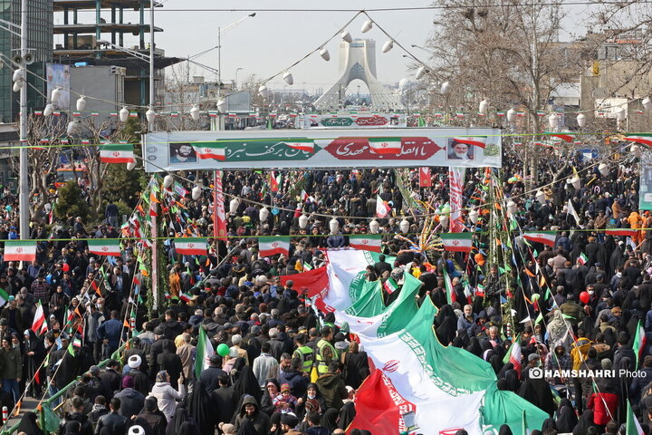 مراسم راهپیمایی ۲۲ بهمن