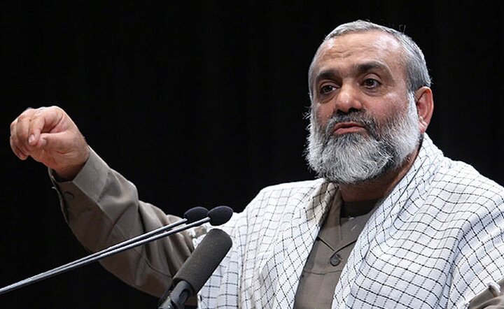 سردار نقدی: روزی که همه از آمریکا می‌ترسیدند، ما لانه جاسوسی را گرفتیم | حالا چرا باید بترسیم؟ | ویدئو