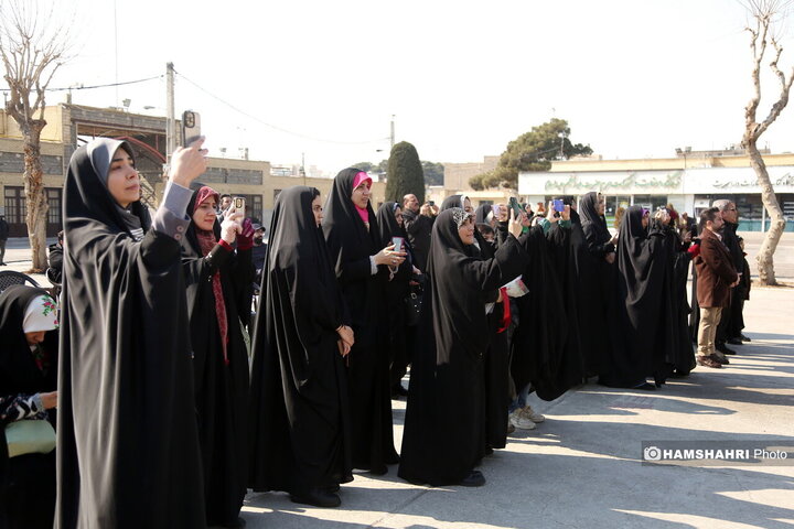 رونمایی و نصب کتیبه بمناسبت نیمه ی شعبان