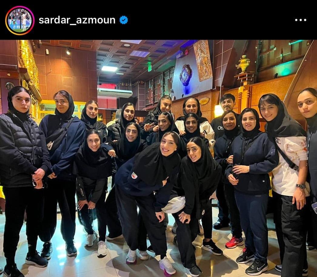 سردار آزمون در اردوی زنان تکواندو | تصاویر