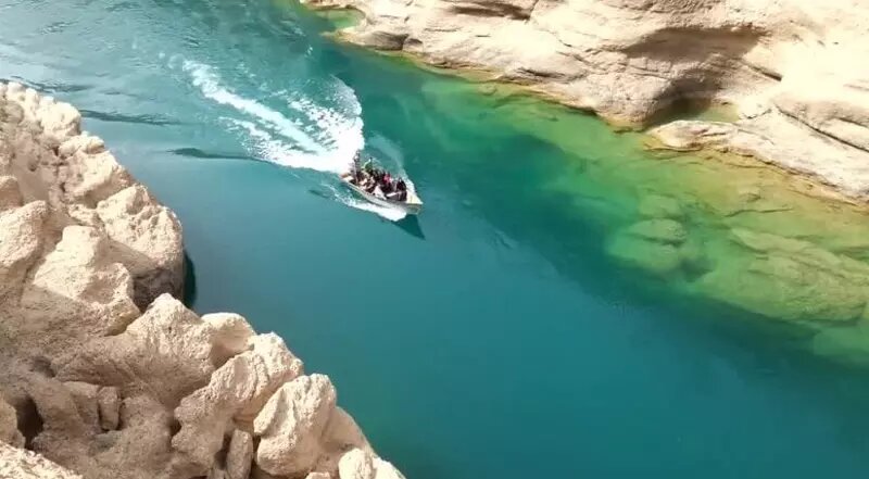 دره چال کندی دزفول؛ طبیعتی باورنکردنی از تلاقی صخرهها با رودخانه «دز»