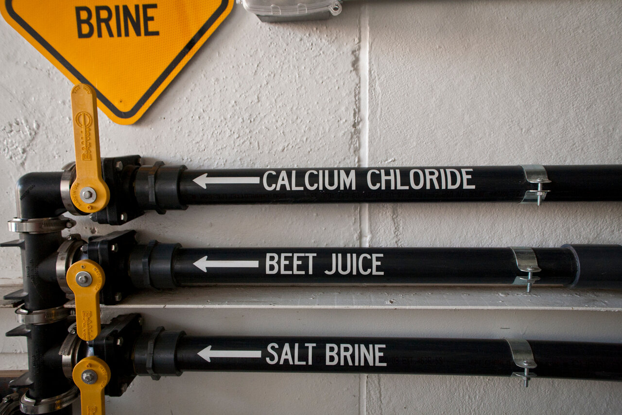 برفروبی ارگانیک با پنیر و چغندر