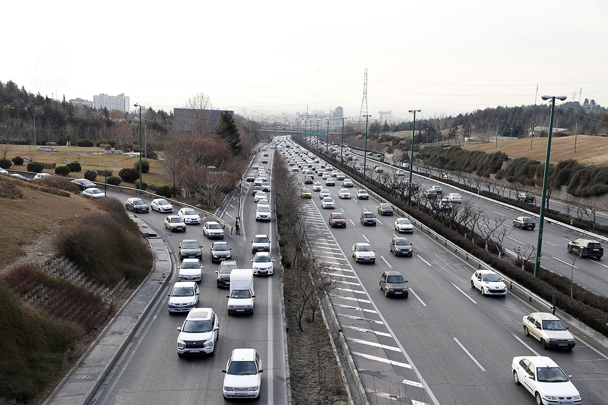 معابر تهران / ترافیک / خیابان های تهران