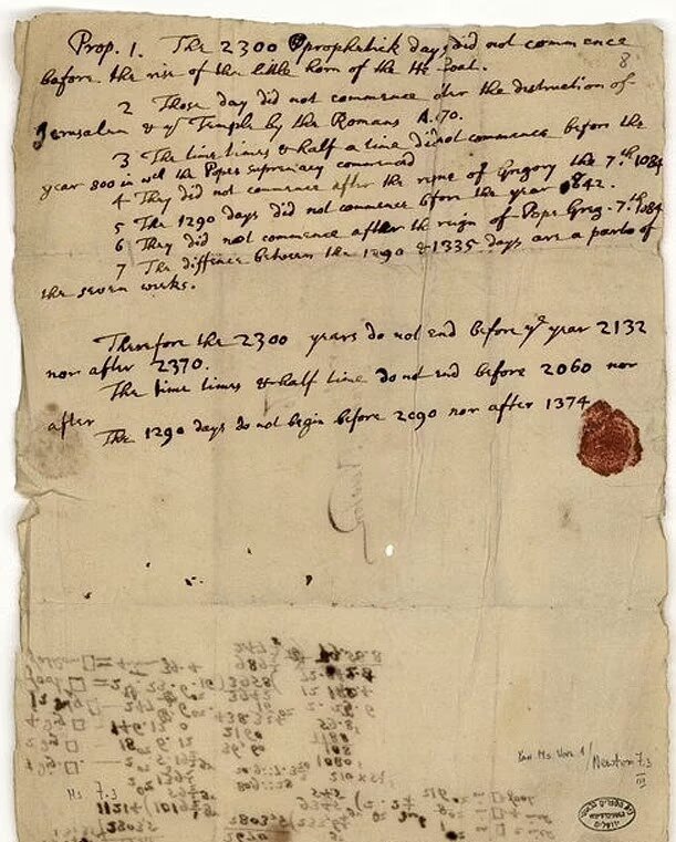 نیوتن پایان جهان را اینگونه پیشبینی کرده است! | آیا سال ۲۰۶۰ آخرین سال بشر است؟