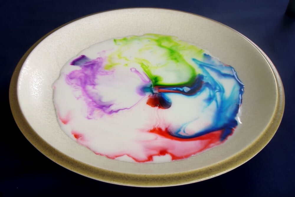 اسرار شگفتانگیز معمای حرکت جوهر در صابون و شیر به کمک مکانیک سیالات