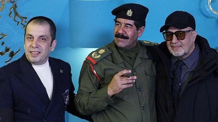 صدام ایرانی زندگی خود را فیلم میکند! | من سیگاری نیستم و سیگار صدام را خودم طراحی کردم + عکس