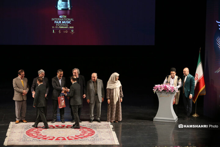 آیین اختتامیه چهلمین جشنواره بین‌المللی موسیقی فجر