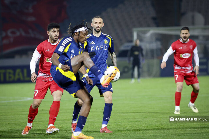 تصاویر بازی فوتبال پرسپولیس و النصر در آزادی