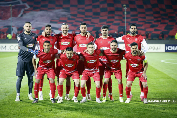 تصاویر بازی فوتبال پرسپولیس و النصر در آزادی