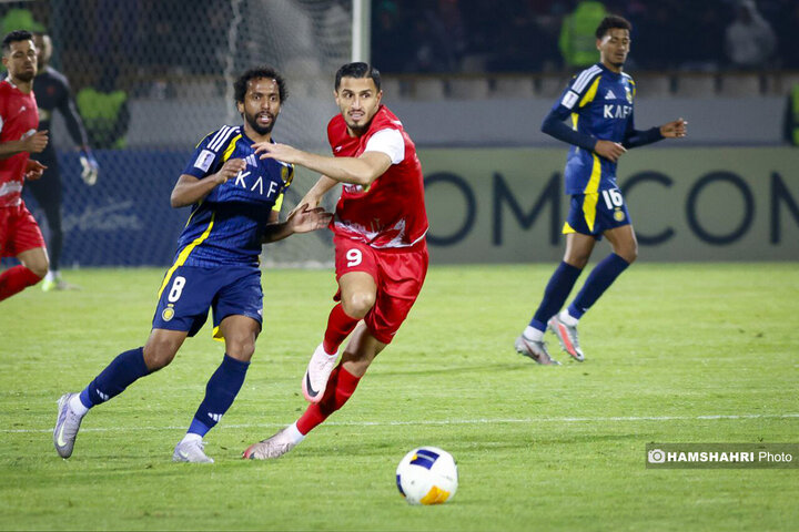 تصاویر بازی فوتبال پرسپولیس و النصر در آزادی