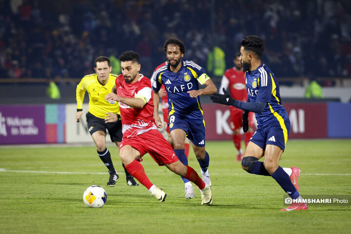 تصاویر بازی فوتبال پرسپولیس و النصر در آزادی