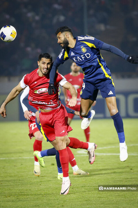 تصاویر بازی فوتبال پرسپولیس و النصر در آزادی