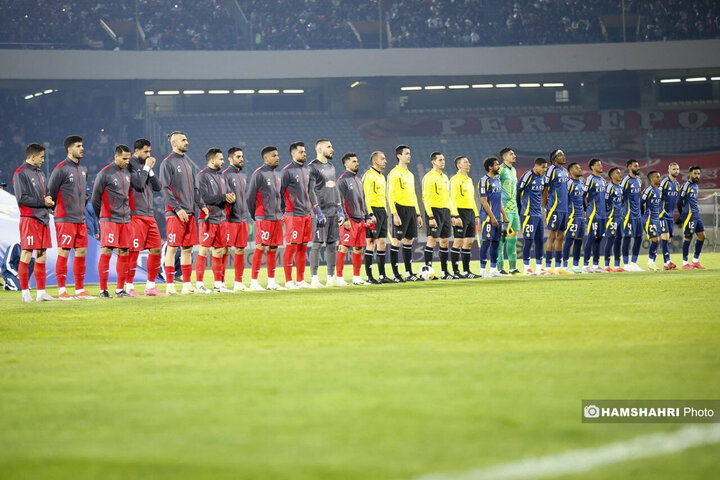 تصاویر بازی فوتبال پرسپولیس و النصر در آزادی