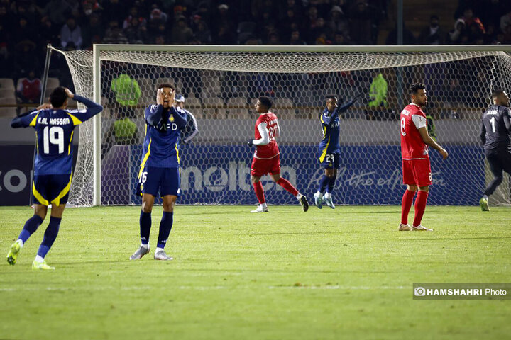 تصاویر بازی فوتبال پرسپولیس و النصر در آزادی