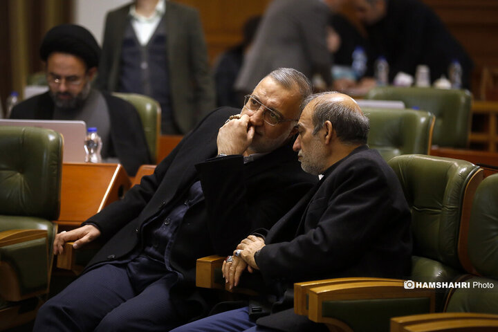 جلسه شورای شهر تهران با حضور علیرضا زاکانی