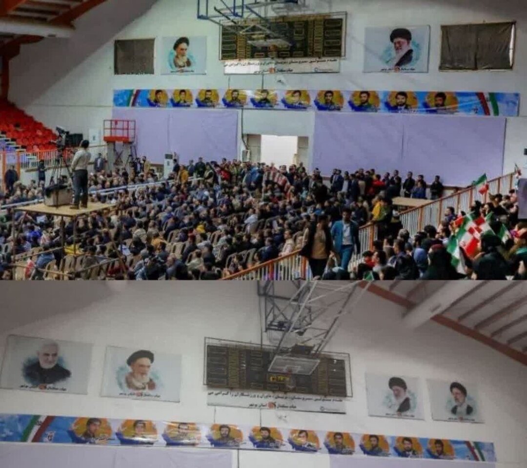 واکنش پزشکیان به حذف تصاویر شهیدان سلیمانی و رئیسی؛ بیخود کردهاند، غلط کردهاند ... | عکس