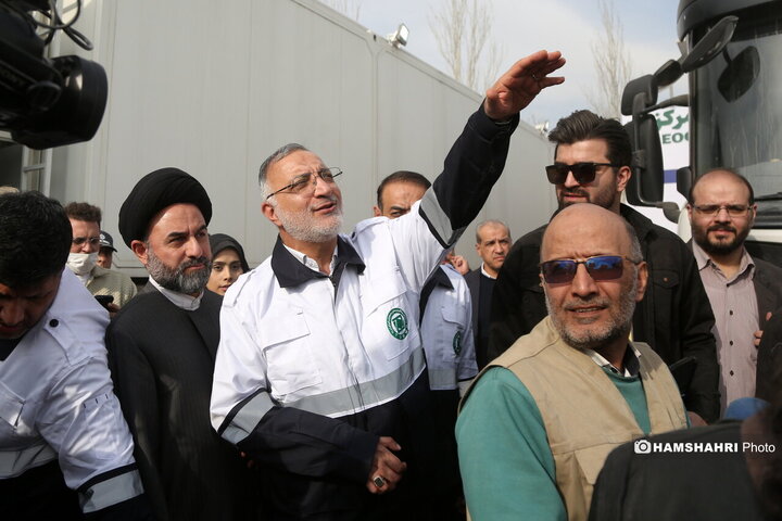 مانور بزرگ زلزله در تهران